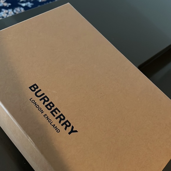 Burberry Leather, Suede and House Check Cotton Sneakers - Picture 4 of 6